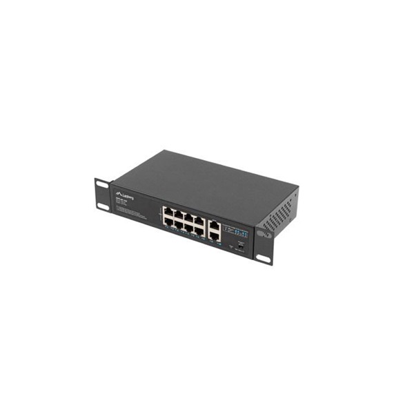 Lanberg RSFE-8P-2GE-120 8 portos PoE Switch Lanberg RSFE-8P-2GE-120 8 portos PoE Switch