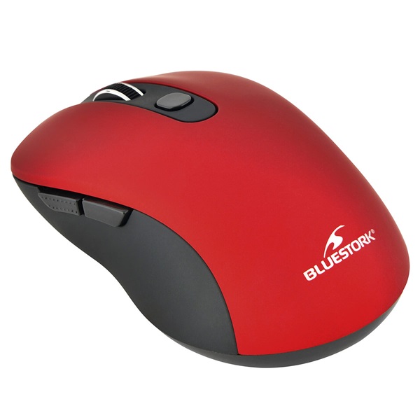 Bluestork  M-WL-OFF60-RED  Vezeték nélküli Egér Piros 