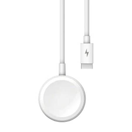 Joyroom S-IW002S 2az1-ben Apple Watch indukciós töltő 1.5m fehér Joyroom S-IW002S 2az1-ben Apple Watch indukciós töltő 1.5m fehér