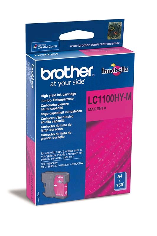 Brother LC1100HYM magenta tintapatron Brother LC1100HYM magenta tintapatron