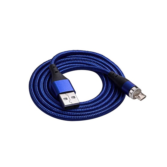  Akyga AK-USB-47 USB A / USB micro B  1m mágneses kábel 