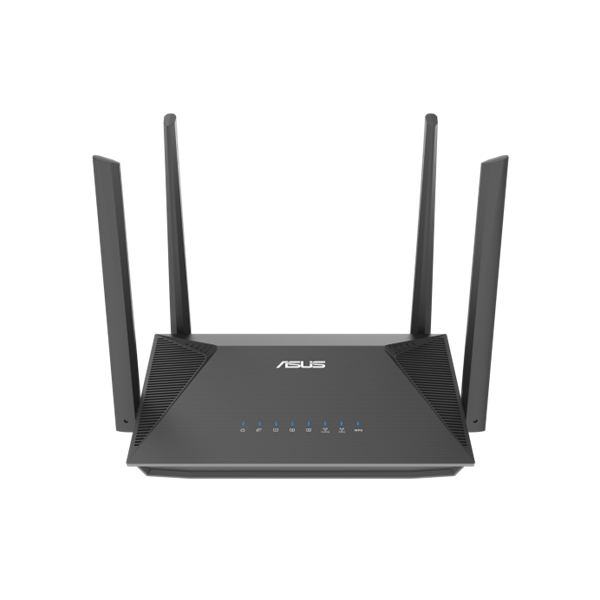 ASUS Wireless Router Dual Band AX1800 1xWAN(1000Mbps) + 4xLAN(1000Mbps) + 2xUSB, RT-AX56U