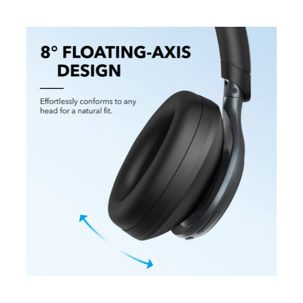 ANKER A3035G11 Vezeték Nélküli Fejhallgató, Soundcore Space One fekete ANKER A3035G11 Vezeték Nélküli Fejhallgató, Soundcore Space One fekete