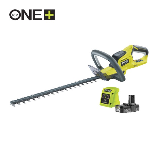 Ryobi RHT1845-20 18V One Plus™ 45cm-es sövényvágó 1x 2,0 Ah akkumulátor+töltő Ryobi RHT1845-20 18V One Plus™ 45cm-es sövényvágó 1x 2,0 Ah akkumulátor+töltő