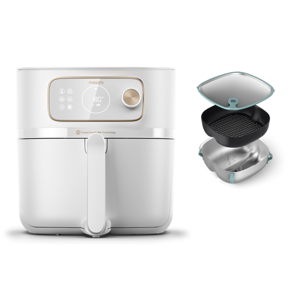 Philips Airfryer 7000 Combi XXL HD9876/25 forrólevegős sütő
