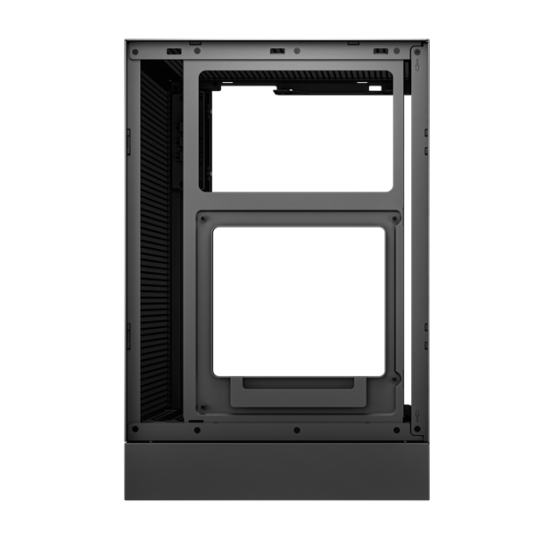 DeepCool CH170 DIGITAL  Mini-ITX Számítógépház Fekete 