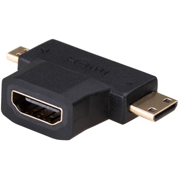 Akyga HDMI / miniHDMI / microHDMI adapter (AK-AD-23)