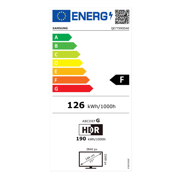 Samsung 77" QE77S90DAEXXH 4K UHD Smart OLED TV Samsung 77" QE77S90DAEXXH 4K UHD Smart OLED TV