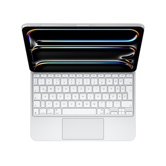 BILL Apple Magic Keyboard for iPad Pro 11_inch (M4) Billentyűzet Fehér Hun 