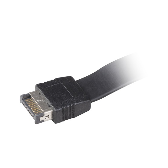  Akasa AK-CBUB52-50BK USB 3.1 Gen2 belső adapterkábel 2x Gen1 Type-A porttal 