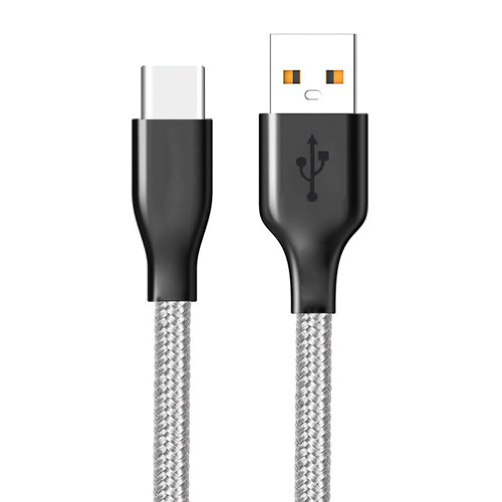 Cellect USB-A - Type-C szövetborítású adatkábel 1m szürke-fekete (MDCU-TEXT-TYPEC-GY) Cellect USB-A - Type-C szövetborítású adatkábel 1m szürke-fekete (MDCU-TEXT-TYPEC-GY)