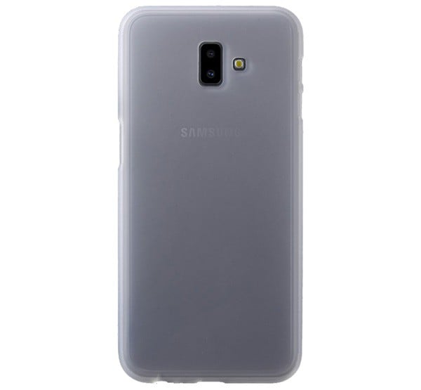 Szilikon telefonvédő (matt) ÁTLÁTSZÓ [Samsung Galaxy J6 Plus (SM-J610F)]