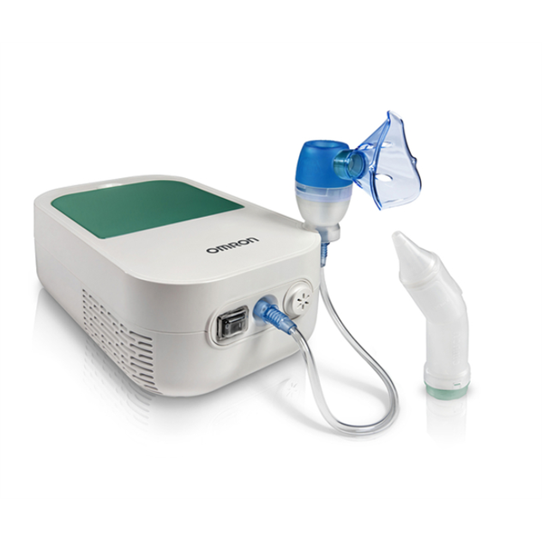 OMRON DuoBaby 2in1 Kompresszoros inhalátor orrszívóval csecsemő alsó és felső légzőszervi megbetegedésekhez