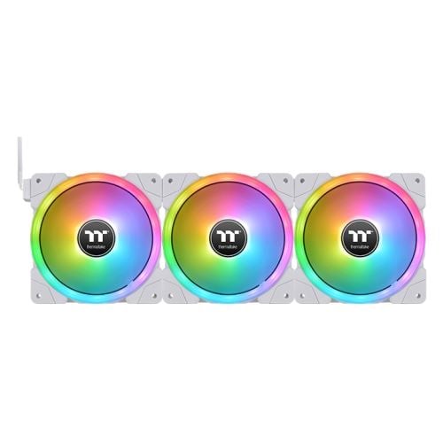 Thermaltake SWAFAN EX12 RGB TT Premium Edition ventilátor fehér 3db CL-F161-PL12SW-A Thermaltake SWAFAN EX12 RGB TT Premium Edition ventilátor fehér 3db CL-F161-PL12SW-A
