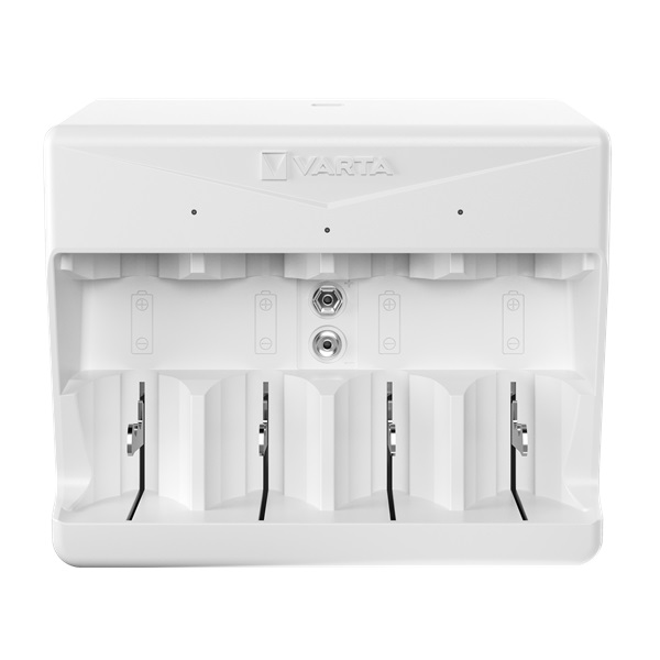 Elemtöltő, univerzális, akku nélkül, VARTA "Universal", fehér Elemtöltő, univerzális, akku nélkül, VARTA "Universal", fehér
