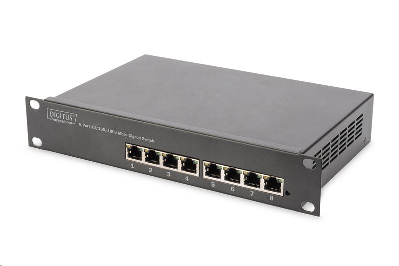 Digitus 8 portos Gigabit Ethernet Switch (DN-80114)
