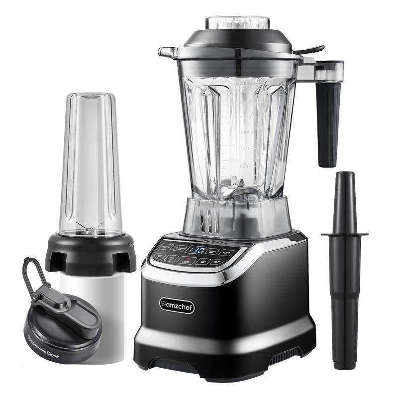 AMZCHEF ZM5003-BK csészés turmixgép Fekete 
