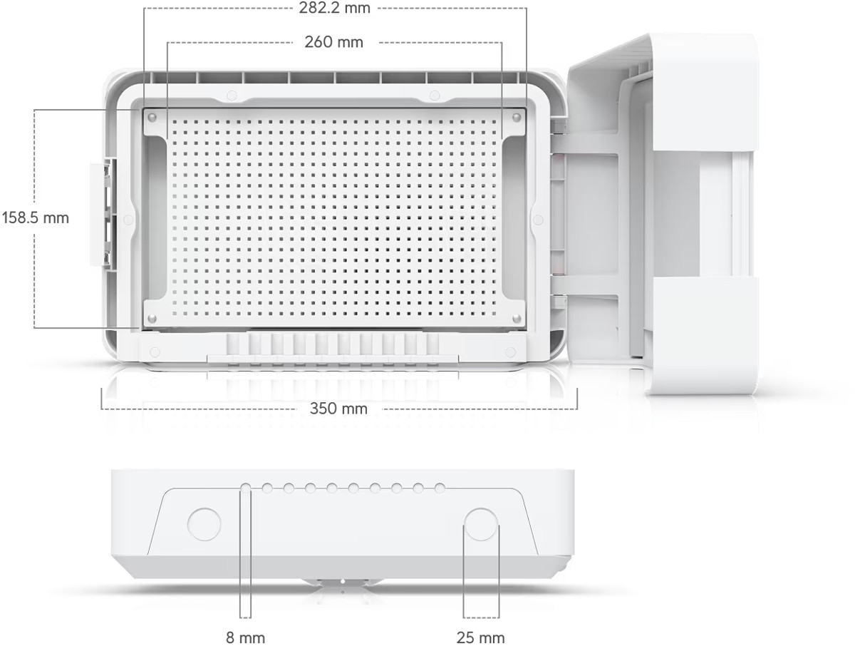 Ubiquiti UACC-FLEX-UTILITY-PRO kültéri doboz