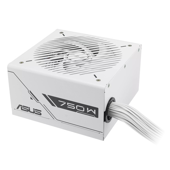 TÁP Asus Prime 750W - PRIME-750B-WHITE - 80+ Bronze - Nem moduláris - fehér tápegység