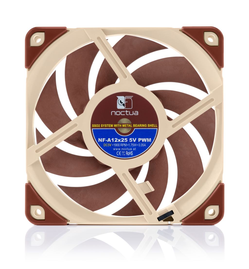 Noctua NF-A12x25 5V PWM hűtő ventilátor 12cm Noctua NF-A12x25 5V PWM hűtő ventilátor 12cm