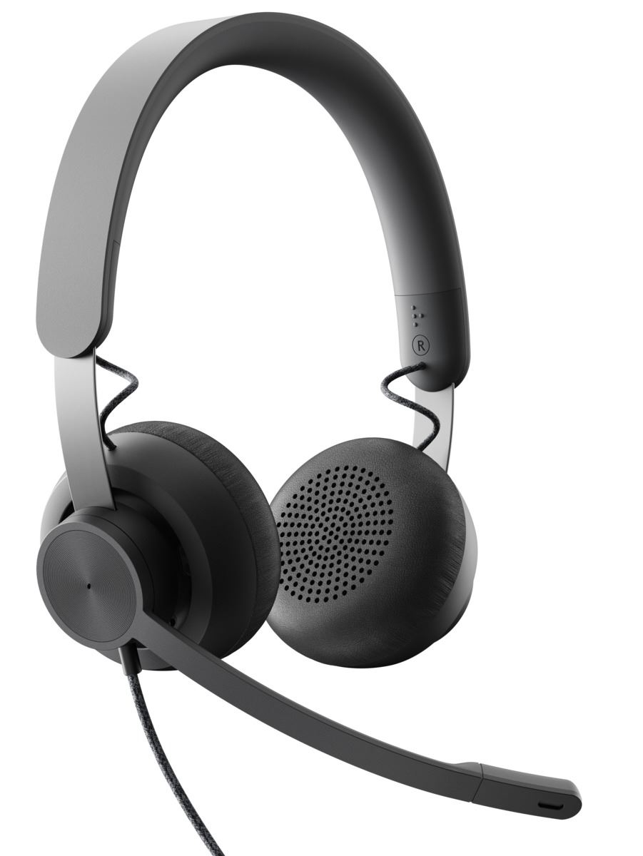 Logitech Zone UC Wired mikrofonos fejhallgató fekete (981-000875) Logitech Zone UC Wired mikrofonos fejhallgató fekete (981-000875)