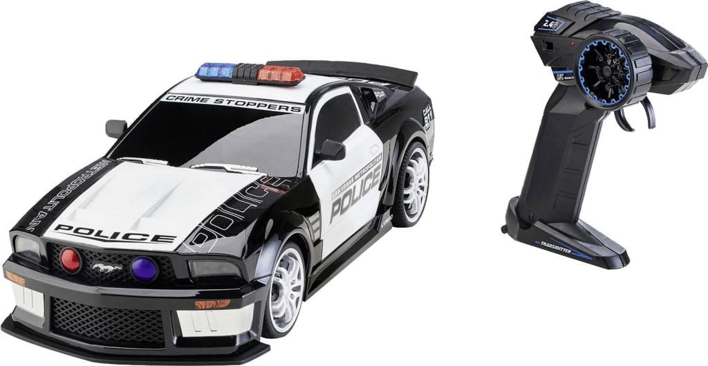 Revell RV RC Car Ford Mustang Police 1:12 RC kezdő modellautó (24665)