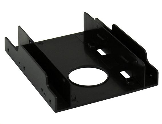LC Power 2x2.5"->3.5" beépítő keret fekete (LC-ADA-35-225)