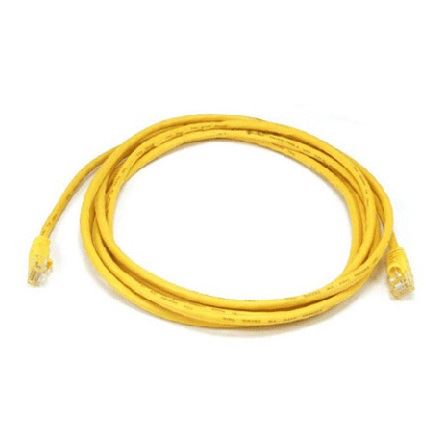 OEM RJ45 CAT5e UTP M/M adatkábel 5m sárga (XUTPSZ5SÁRGA)