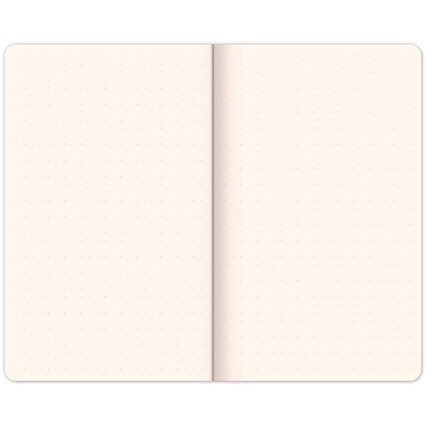Realsystem Vivella 13 × 21 cm Gray pontozott notesz
