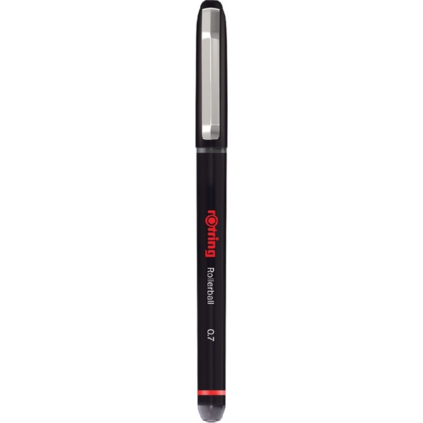 Rotring Rollerball 0,7 mm kupakos fekete rollertoll Rotring Rollerball 0,7 mm kupakos fekete rollertoll