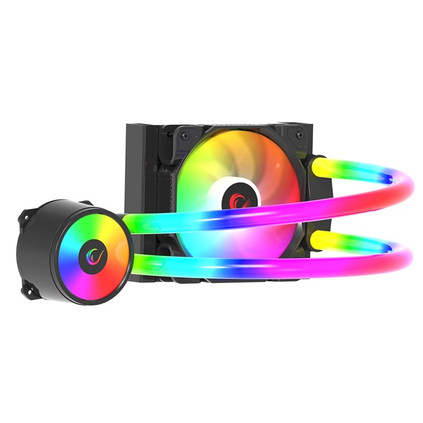 Rampage   ICEBLADE C4  23dB max. 12cm  A-RGB LED fekete CPU Water Cooler