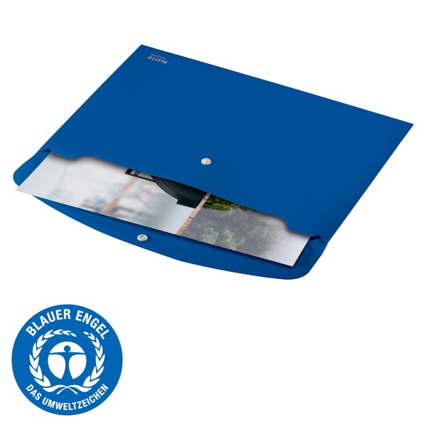 Leitz Recycle A4 PP kék irattartó tasak