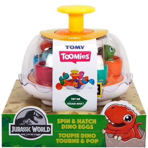 Tomy Toomies Jurassic World pörgő dínó tojások játékszett (E73252)
