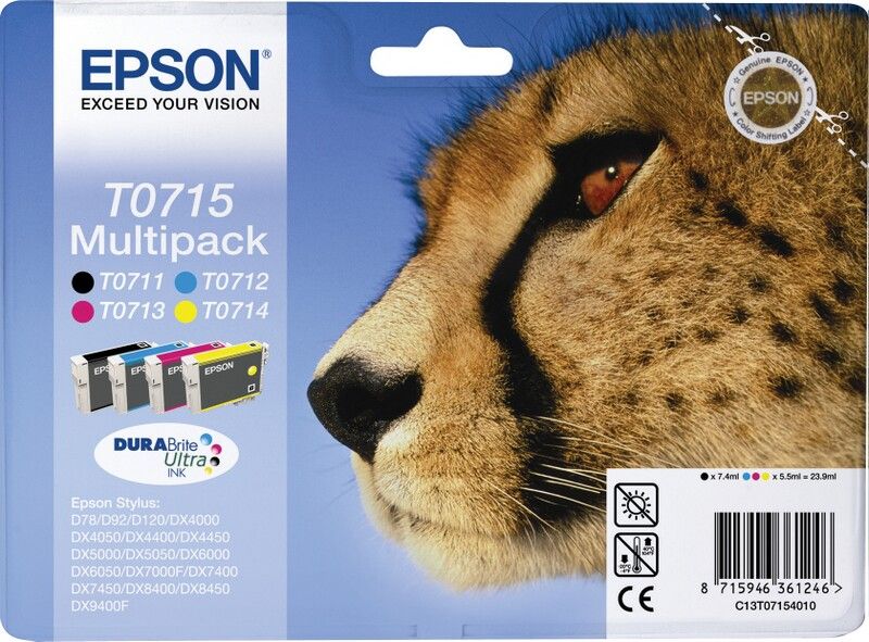 Epson C13T07154010 Multipack patron Epson C13T07154010 Multipack patron