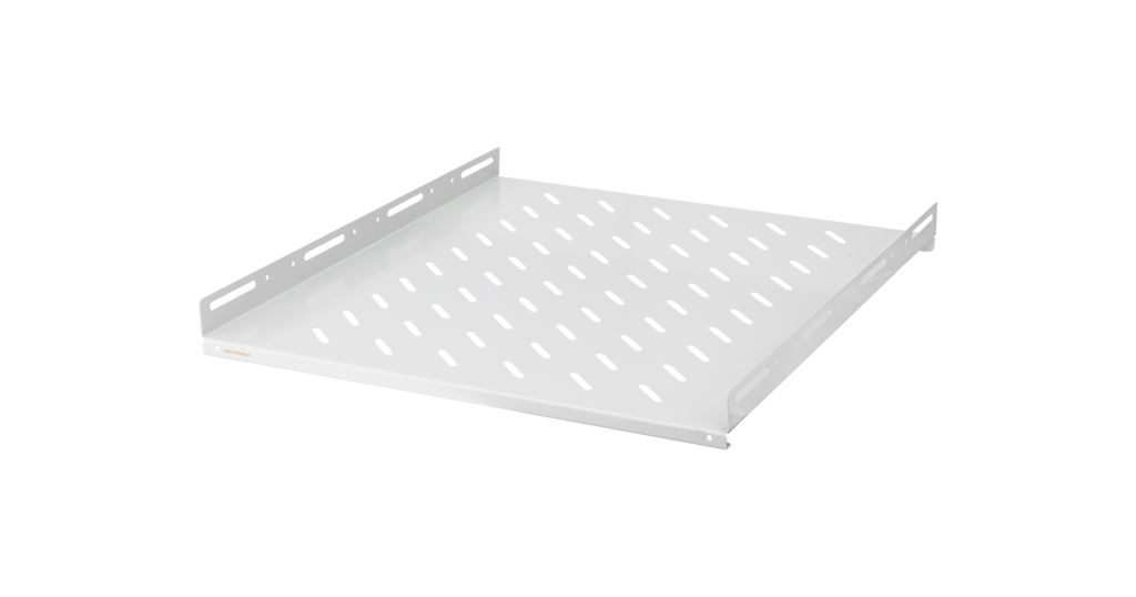 Nikomax Rack szekrény polc 19" 550mm szürke (NMR-SHFS-F80-GY)