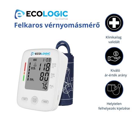 Ecologic GYEL01 Felkaros vérnyomásmérő