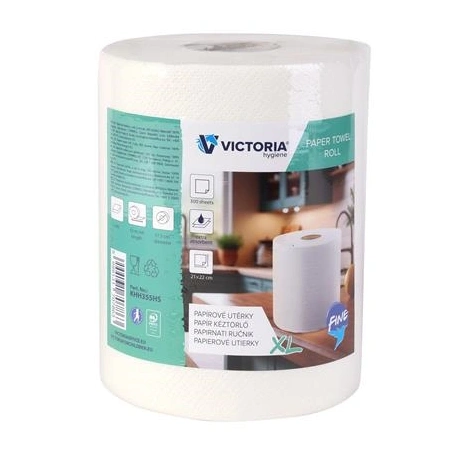 VICTORIA HYGIENE Fine XL tekercses 2 rétegű 300 lap Kéztörlő