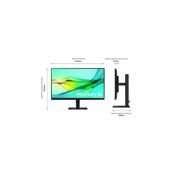 SAMSUNG IPS 100Hz  27" S60UD  2560x1440  16:9 350cd/m2  5ms monitor