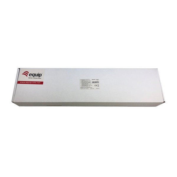 Equip Patch panel - 135425 (24 port, Cat6, árnyékolatlan, fekete) Equip Patch panel - 135425 (24 port, Cat6, árnyékolatlan, fekete)