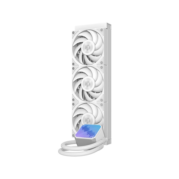 ID-Cooling CPU Water Cooler DX360 MAX WHITE  32.5dB  max. 144,41 m3/h  3x12cm  fehér 