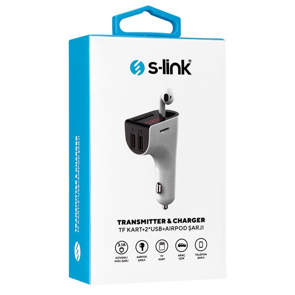 Rampage S-link SL-BT245 Bluetooth Transzmitter White/Black