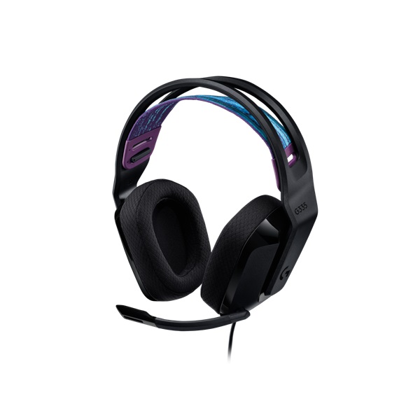 Logitech G335 játékhoz tervezett fejhallgató fekete (981-000978)