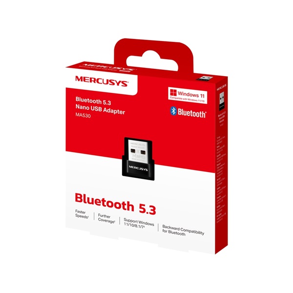 MERCUSYS MA530 Wireless Bluetooth 5.3 Adapter Nano MERCUSYS MA530 Wireless Bluetooth 5.3 Adapter Nano