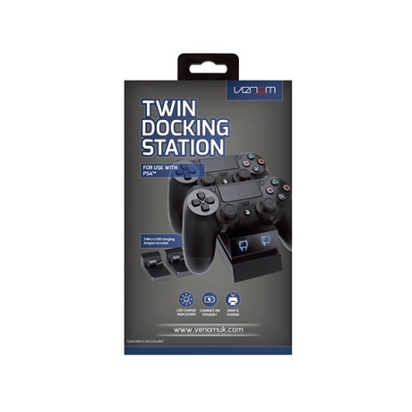 Venom VS2732 Twin  Playstation4 Gamepad töltő Fekete