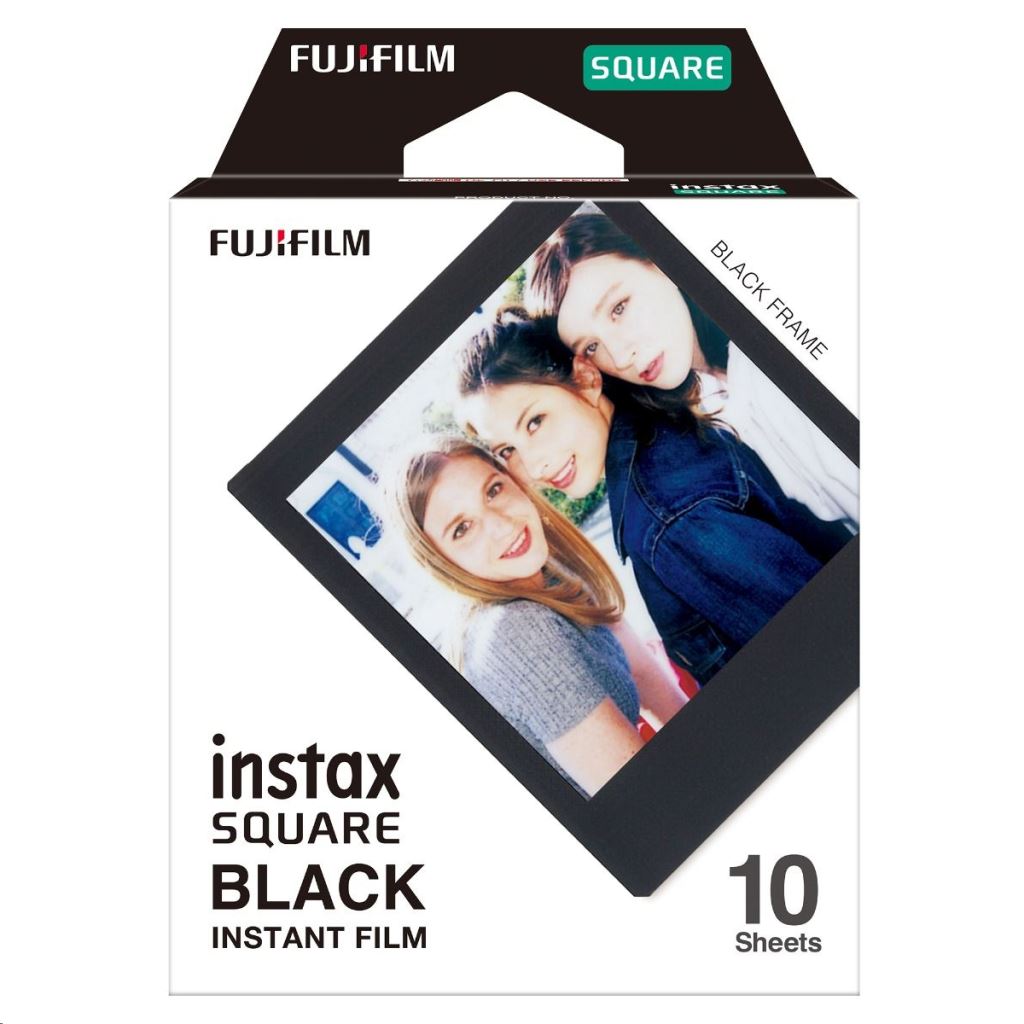 Fujifilm Instax SQUARE film fekete keret 10lap