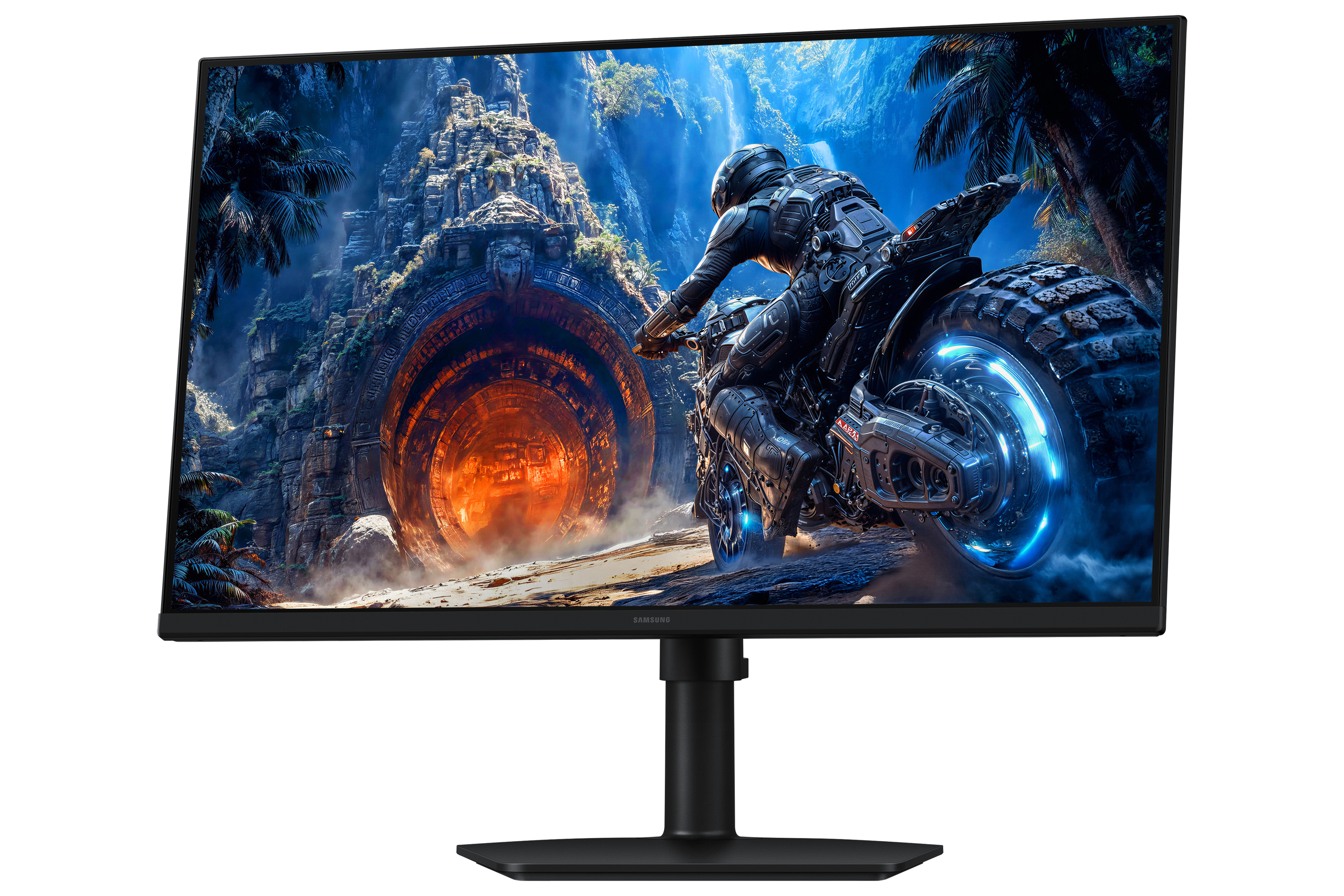 Samsung 27" Odyssey G4 G40H LS27HG402EUXEN Monitor - 1920x1080,  FHD, IPS, 300Hz, 1ms, Gamer, Fekete