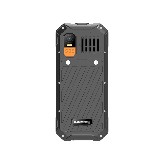 HAMMER 6 LTE 2,4" Dual SIM csepp-, por- és ütésálló mobiltelefon Fekete