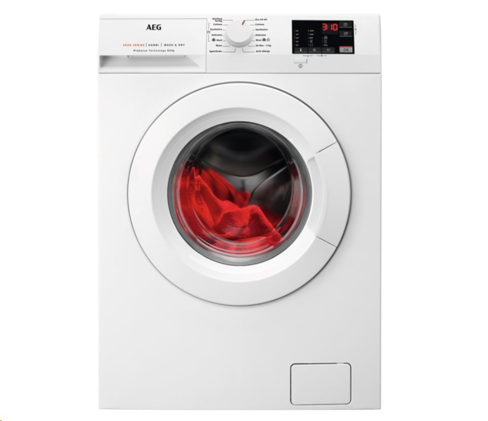 AEG L6WNJ68W elöltöltős mosó-szárító