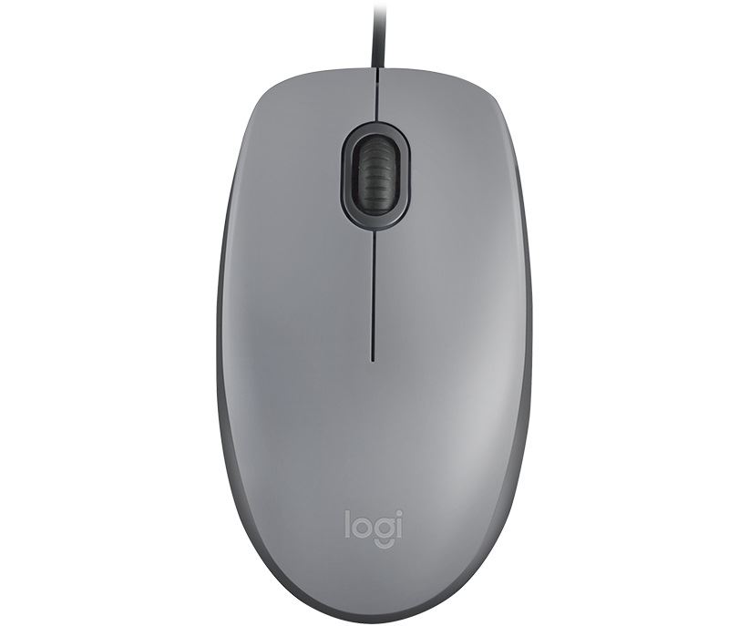 Logitech M110 Silent optikai egér középszürke (910-005490 / 910-006760)