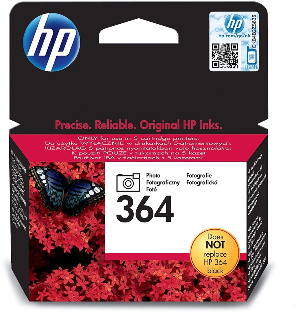HP CB317EE fekete patron fotó (364)